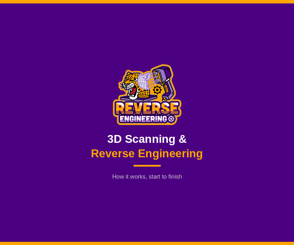 3D Scanning & Reverse Engineering: How It Works