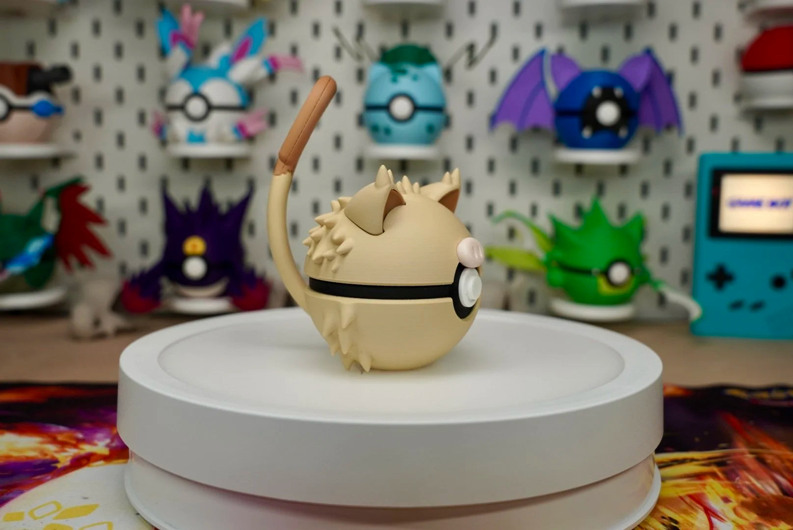 Pokémon-Inspired 3D Printed Poké Ball – Mankey