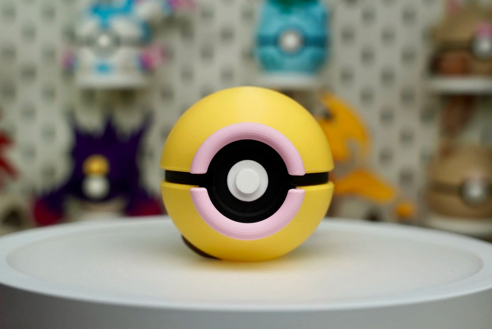 Pokémon-Inspired 3D Printed Poké Ball – Bellsprout