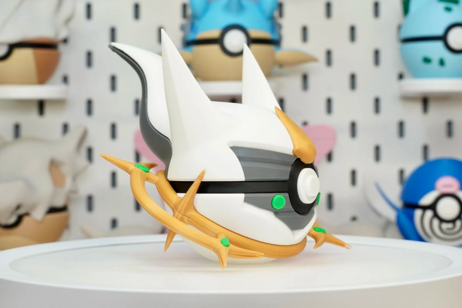 Pokémon-Inspired 3D Printed Poké Ball – Arceus