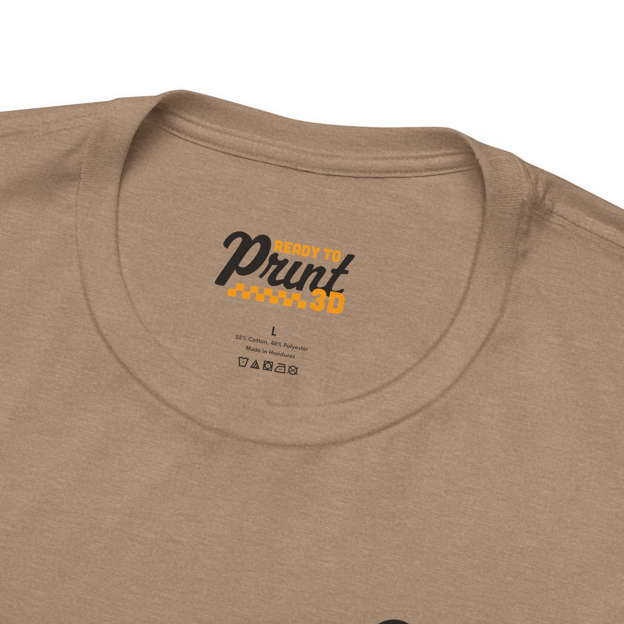 Ready to Print 3D & UV – Full Color T-Shirt