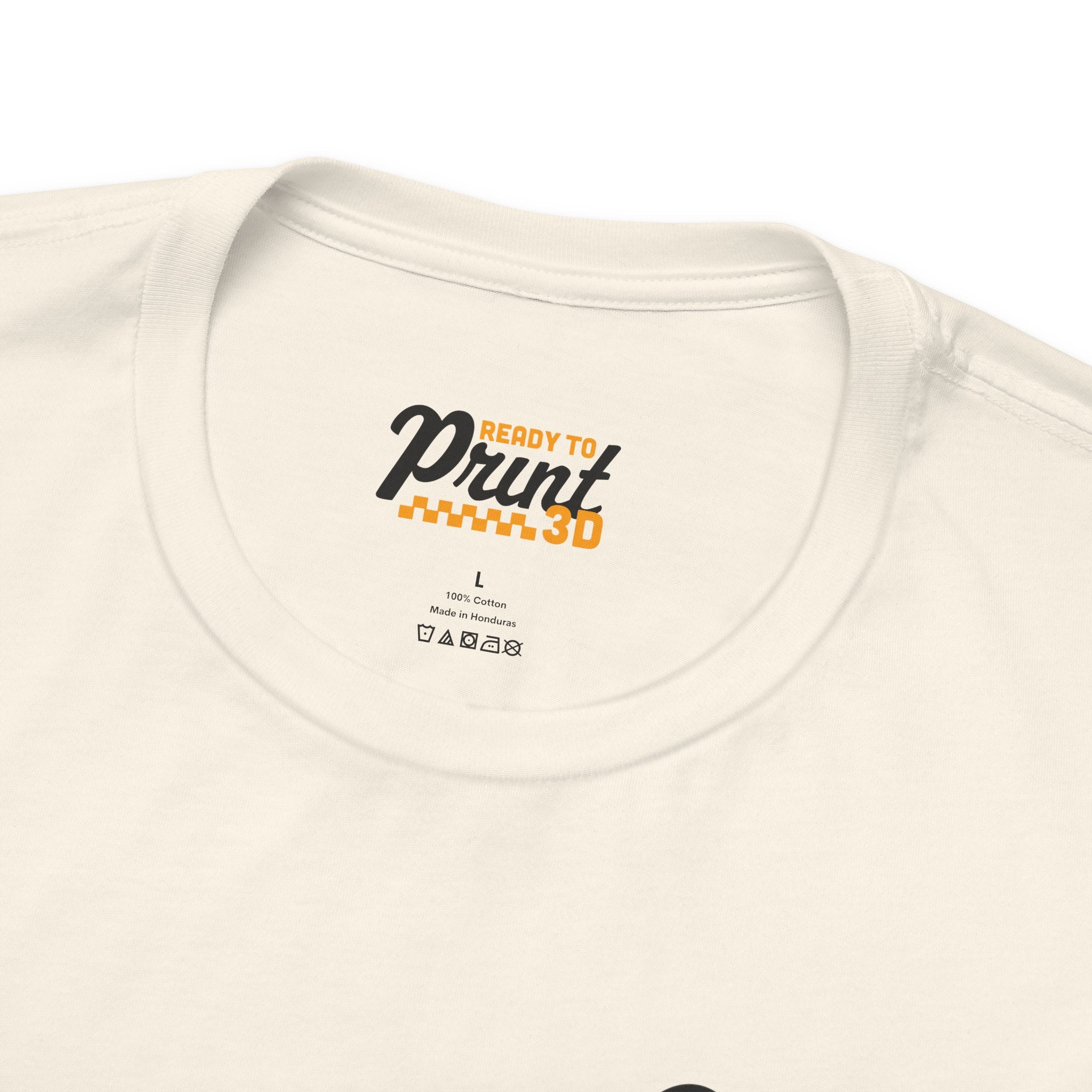Ready to Print 3D & UV – Full Color T-Shirt