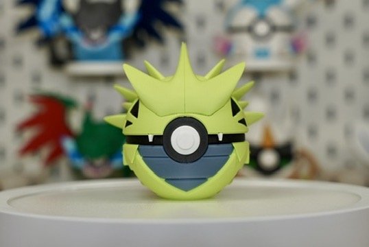 Pokémon-Inspired 3D Printed Poké Ball – Tyranitar