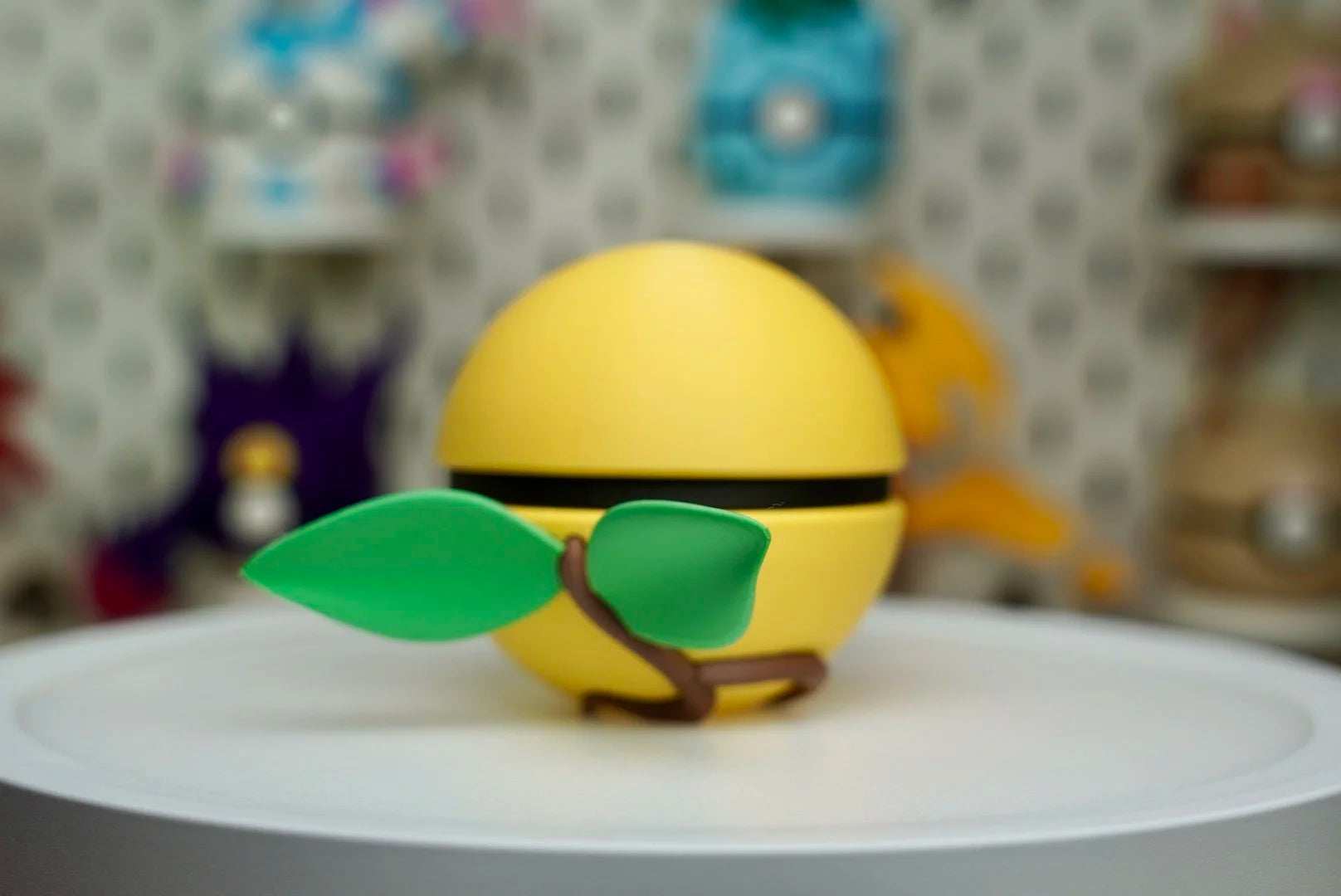 Pokémon-Inspired 3D Printed Poké Ball – Bellsprout