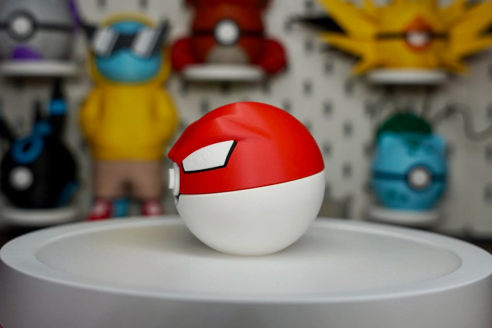 Pokémon-Inspired 3D Printed Poké Ball – Voltorb