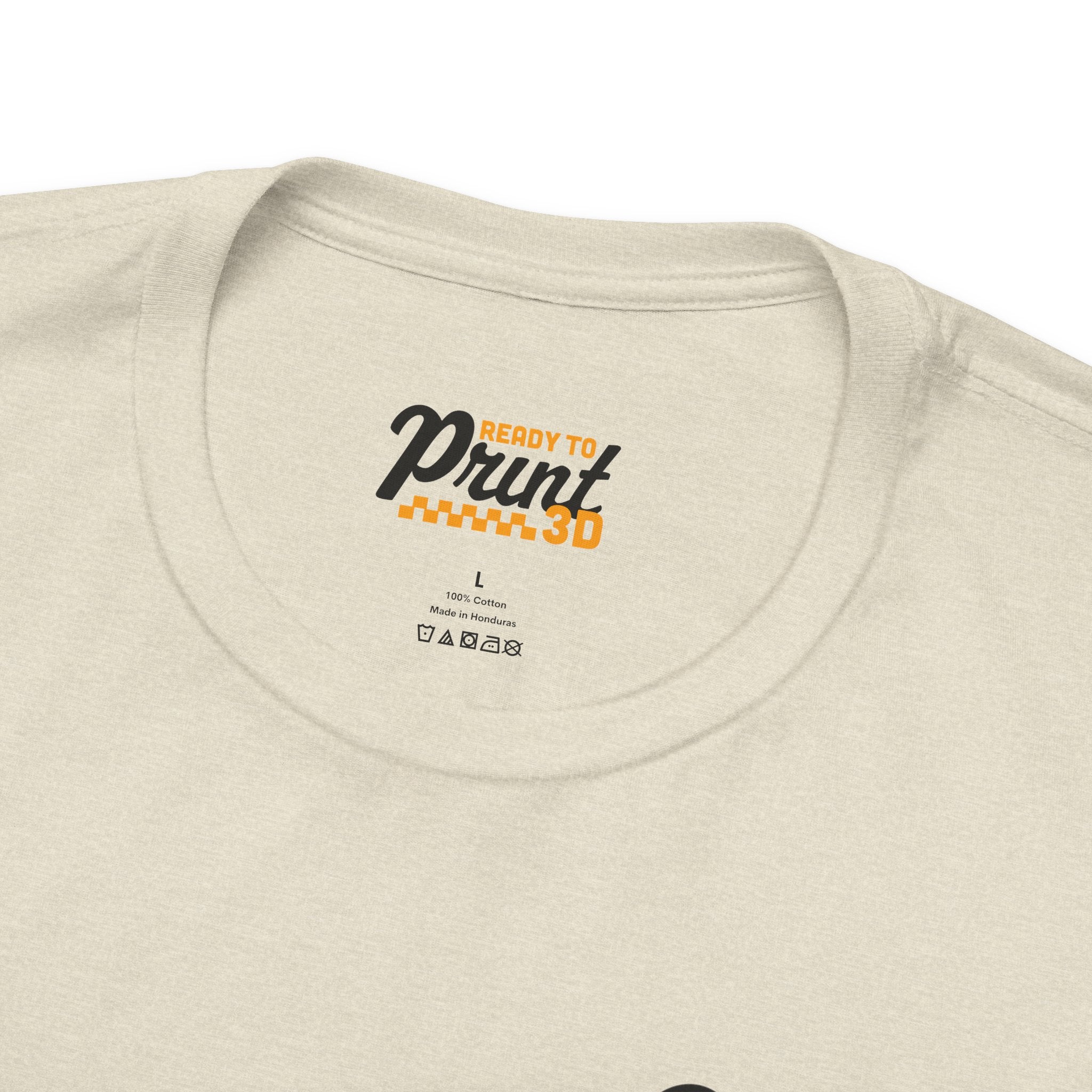 Ready to Print 3D & UV – Full Color T-Shirt