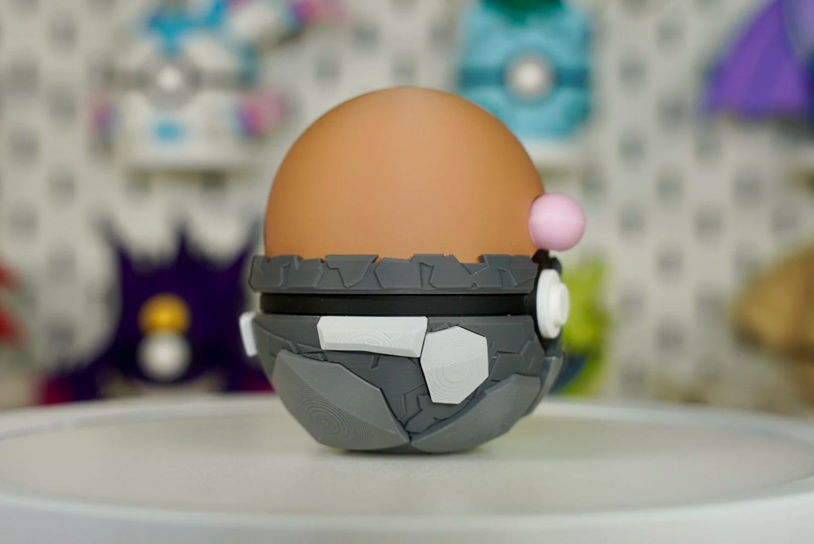 Pokémon-Inspired 3D Printed Poké Ball – Diglett