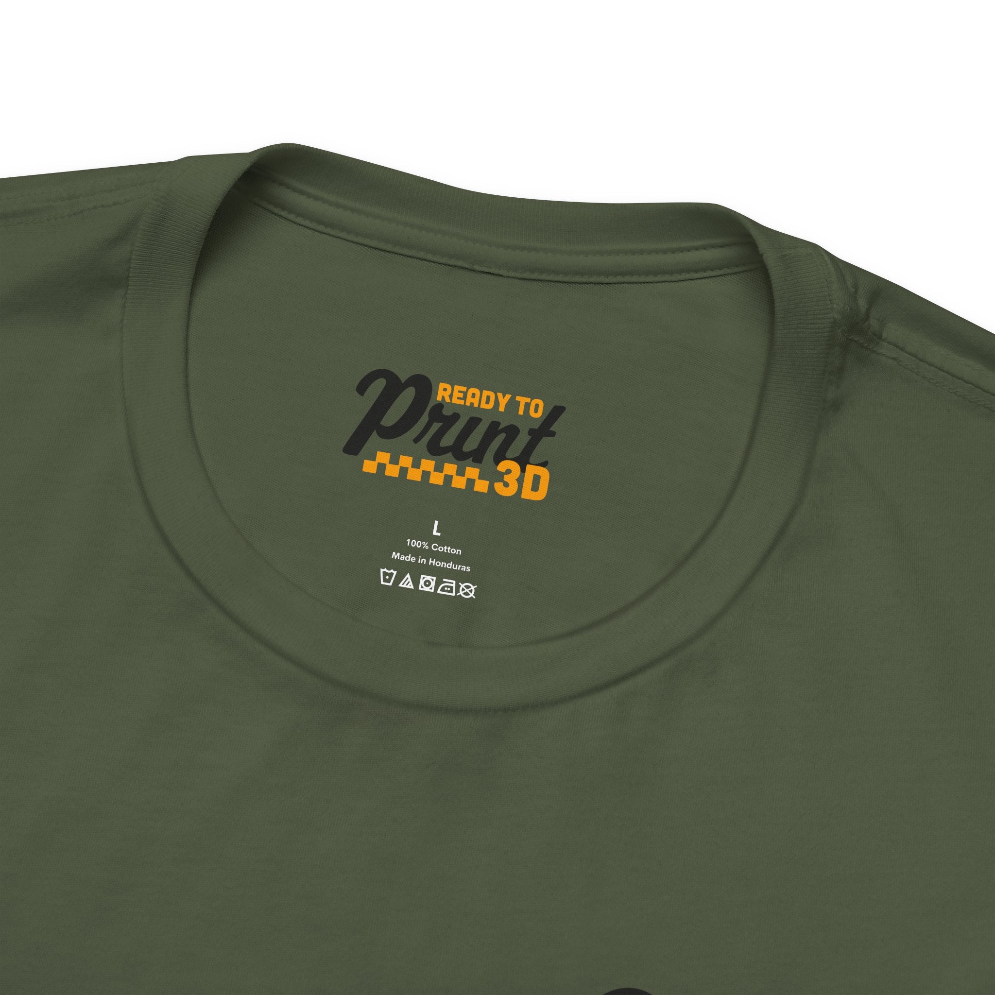 Ready to Print 3D & UV – Full Color T-Shirt