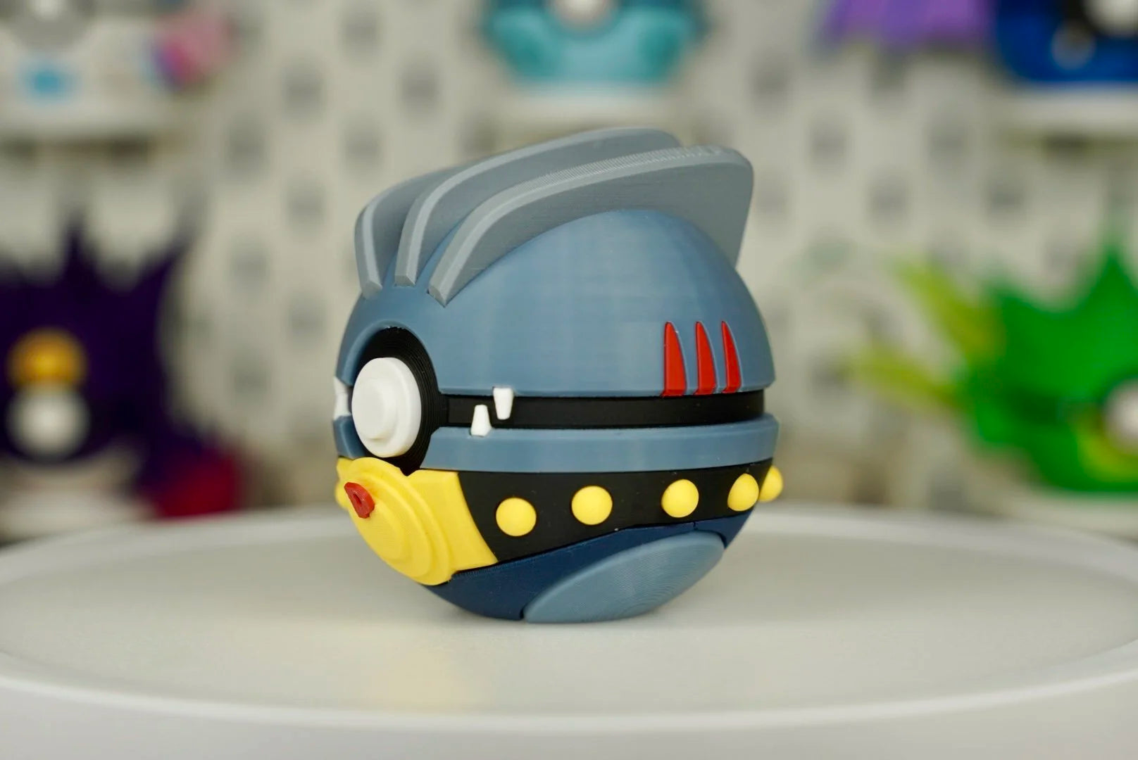 Machoke Pokéball – Pokémon Inspired 3D Printed Collectible