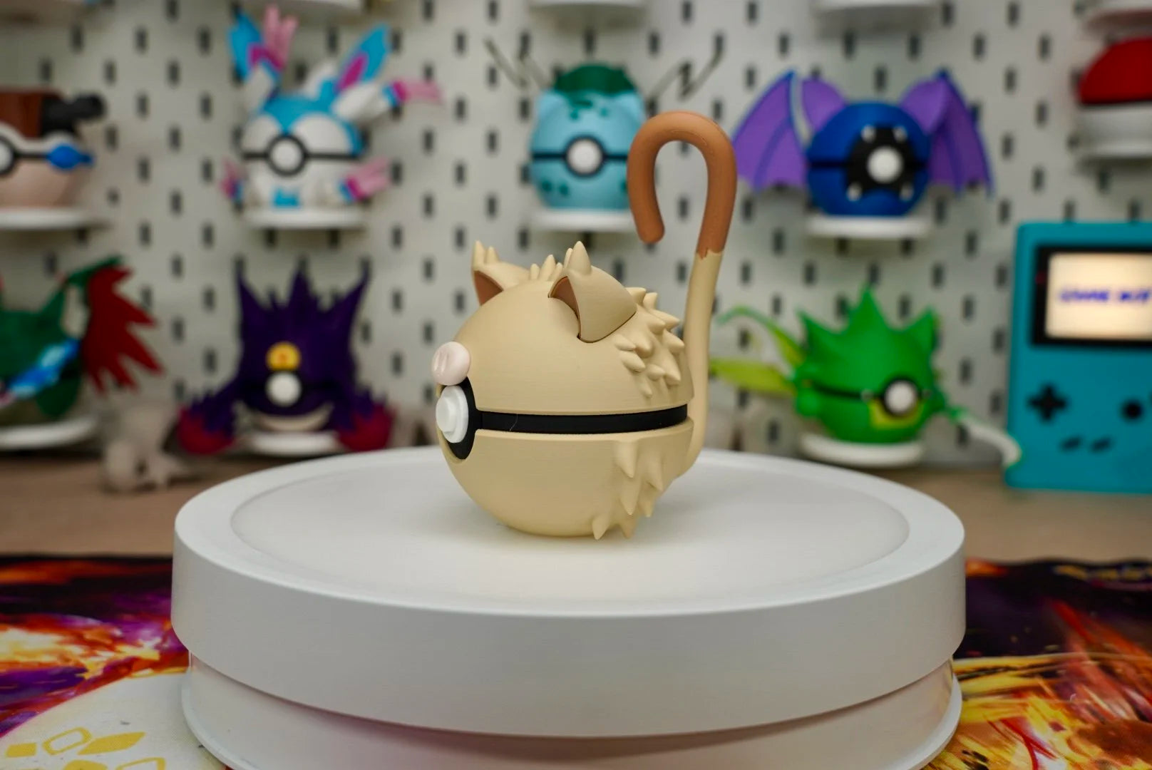 Pokémon-Inspired 3D Printed Poké Ball – Mankey