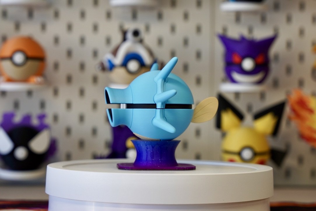 Pokémon-Inspired 3D Printed Poké Ball –  Horsea