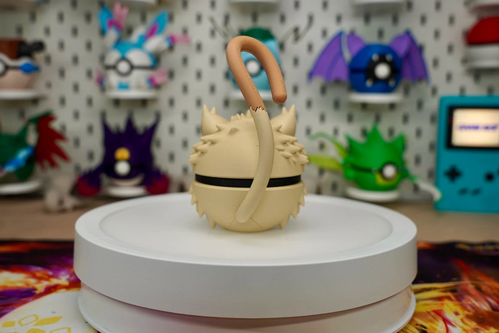 Pokémon-Inspired 3D Printed Poké Ball – Mankey