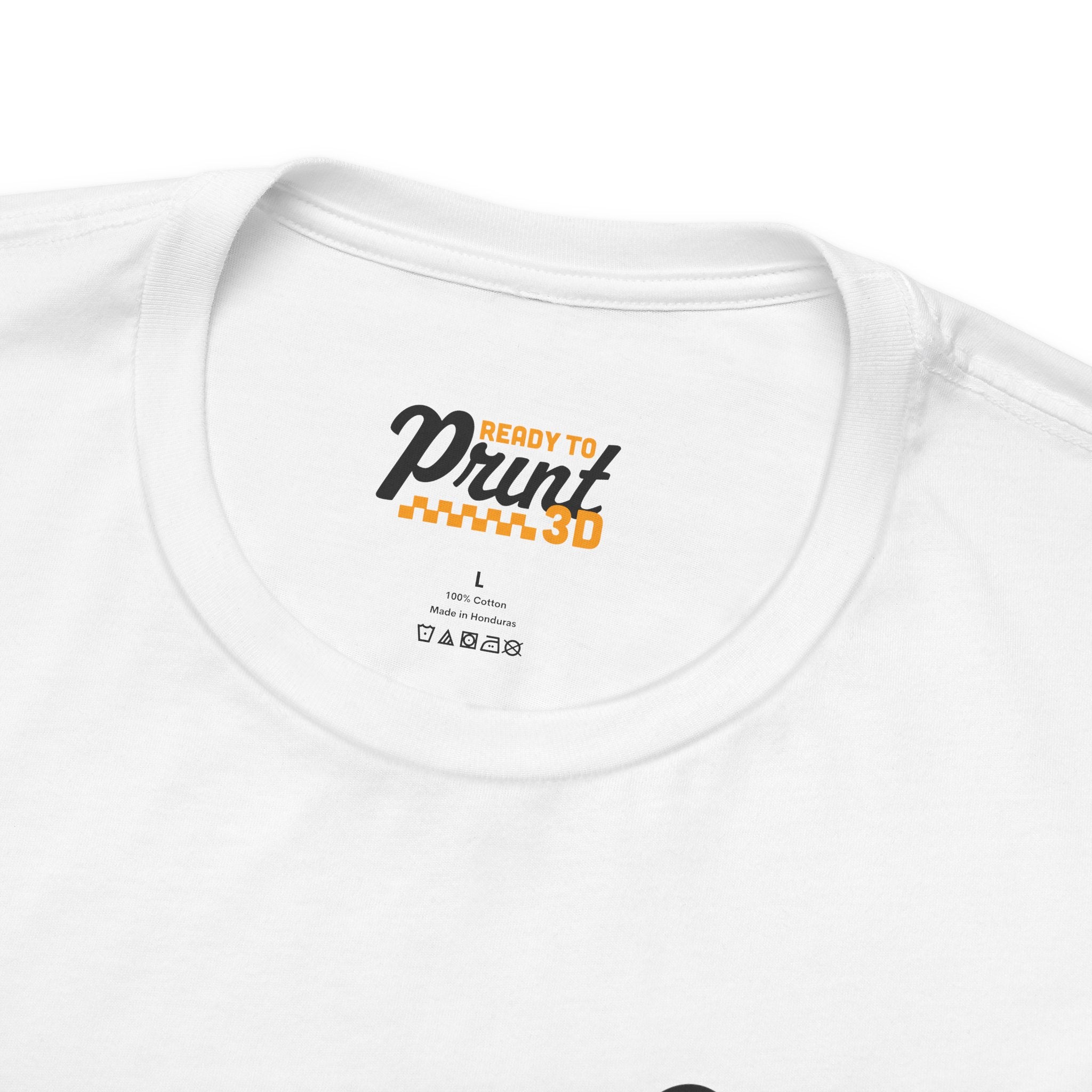 Ready to Print 3D & UV – Full Color T-Shirt