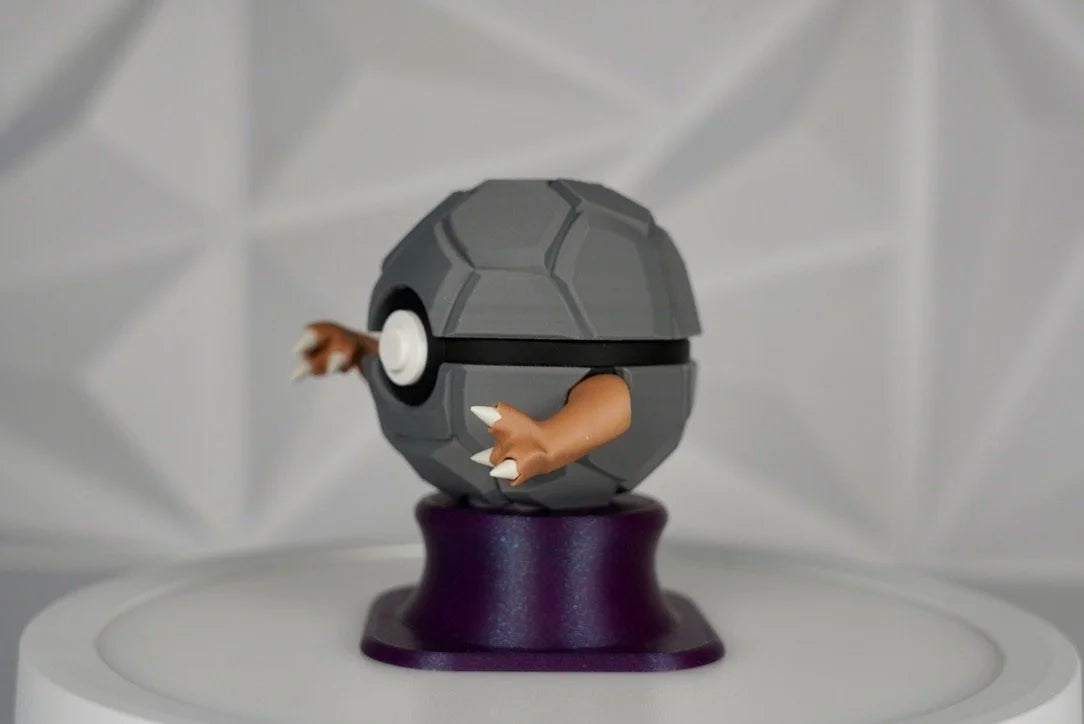 Pokémon-Inspired 3D Printed Poké Ball – Golem