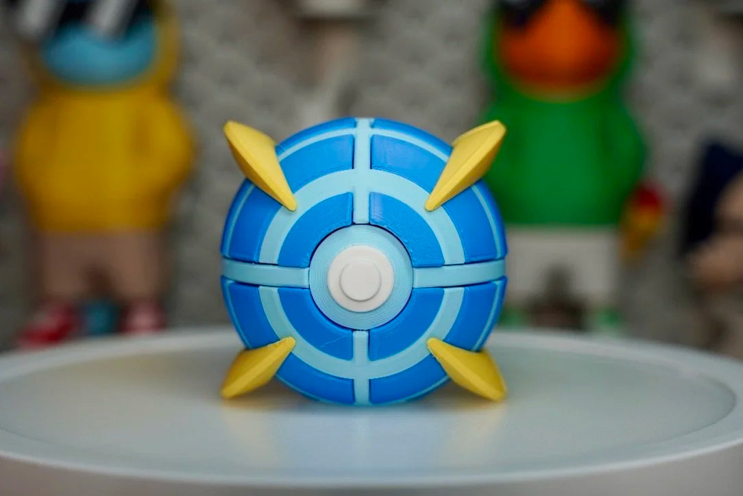 Beast Ball Poké Ball Replica – 3D Printed Pokémon Display Prop for Collectors
