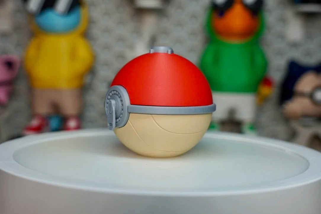 Hisui PokeBall Replica – 3D Printed Pokémon Display Prop