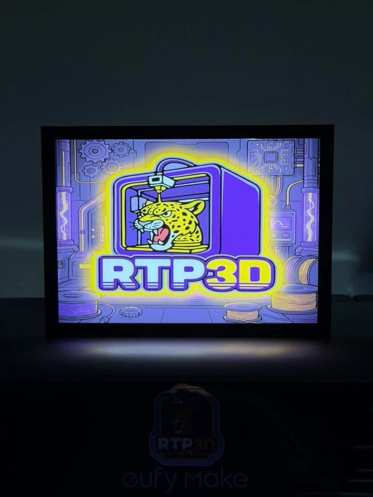 Custom LED Lightbox - Personalized UV Printed & 3D Printed Anime, Gaming, Movie & Photo Display - Custom Sizes Available