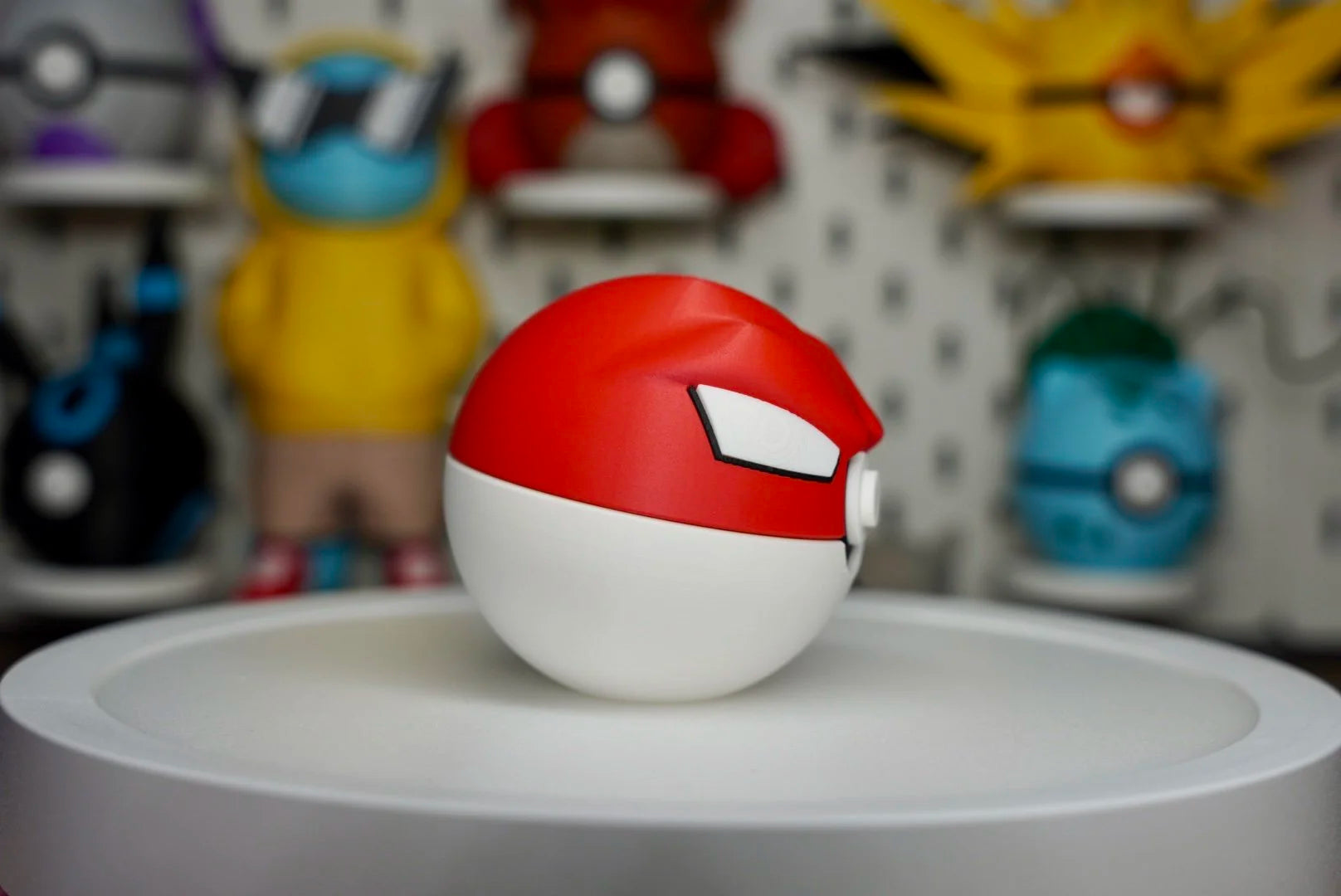 Pokémon-Inspired 3D Printed Poké Ball – Voltorb