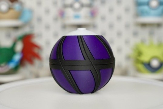 Dark Ball – Rare Pokémon Collectible Poké Ball | Ready to Print 3D