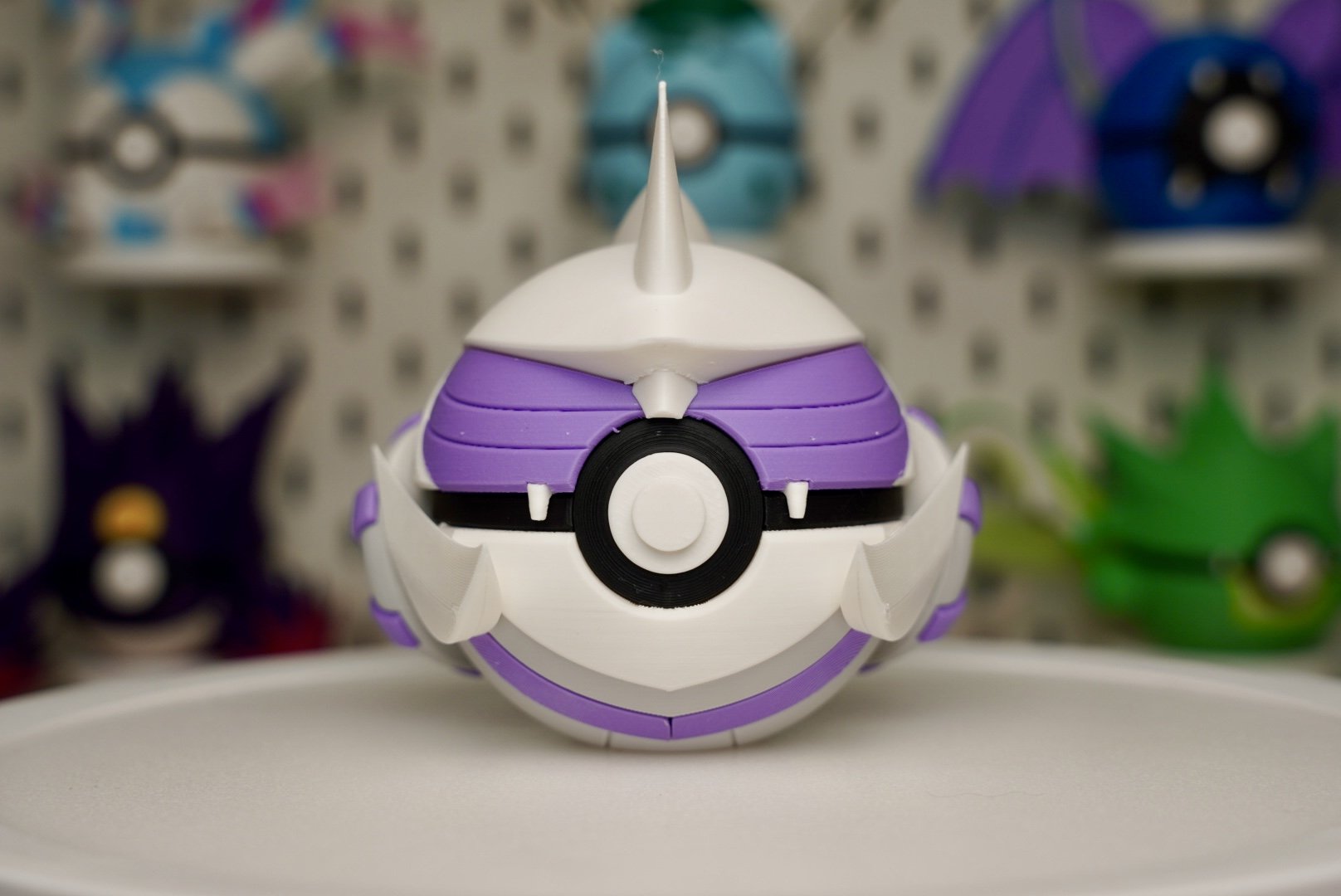 Palkia Poké Ball Replica – 3D Printed Pokémon Display Collectible