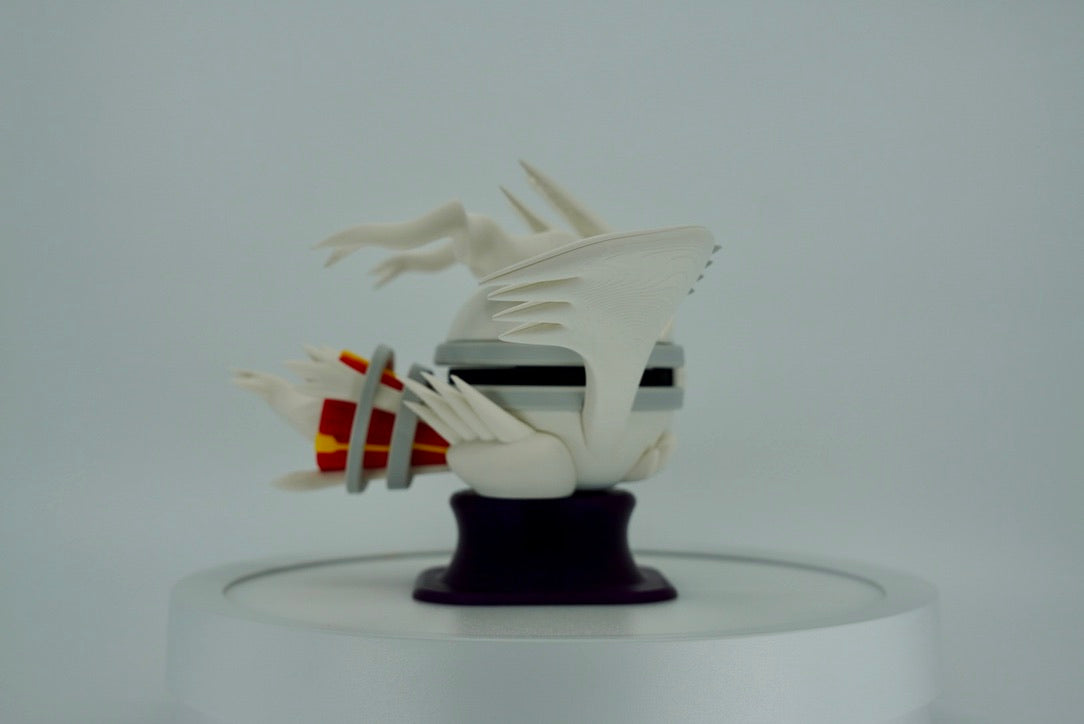 Pokémon-Inspired 3D Printed Poké Ball – Reshiram