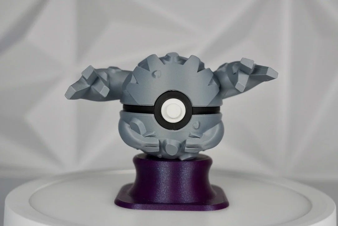Pokémon-Inspired 3D Printed Poké Ball – Graveler