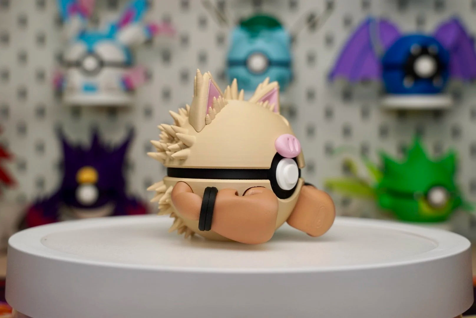 Pokémon-Inspired 3D Printed Poké Ball – Primeape