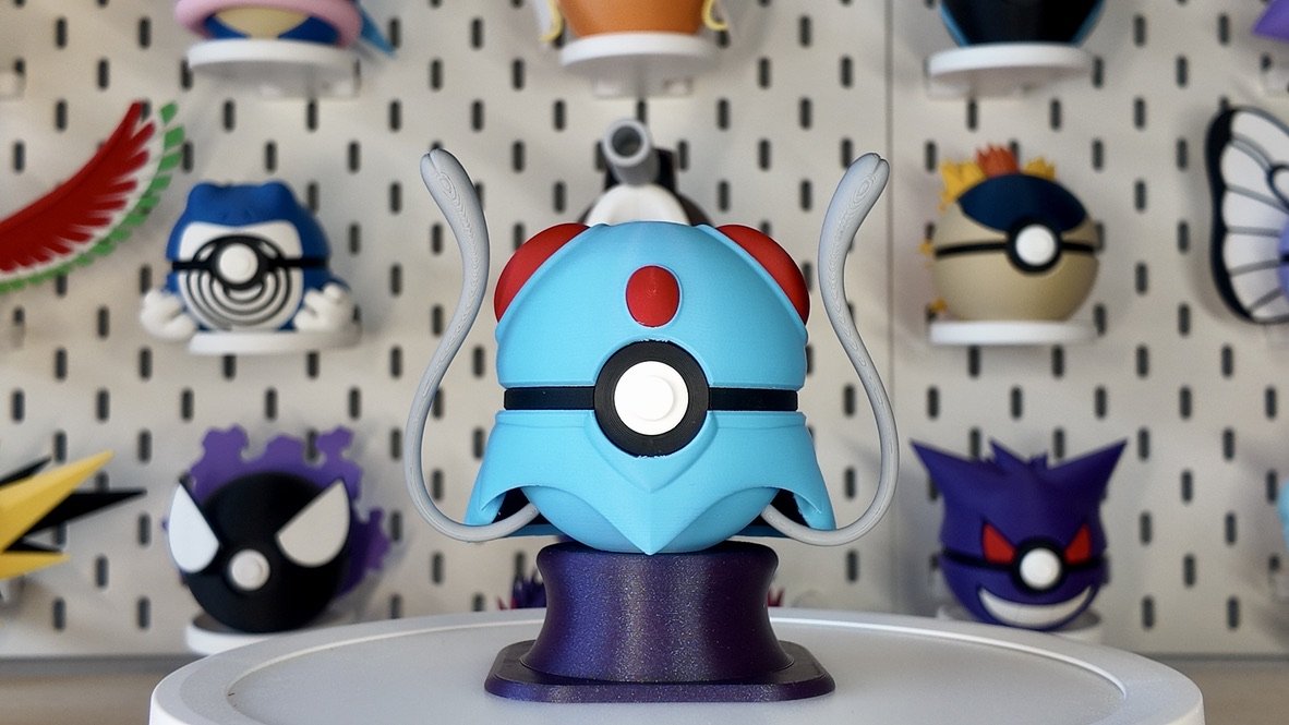 Pokémon-Inspired 3D Printed Poké Ball –  Tentacool
