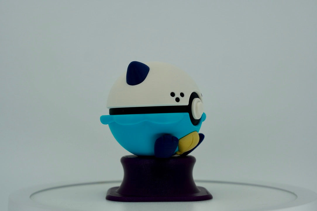 Pokémon-Inspired 3D Printed Poké Ball –  Oshawott