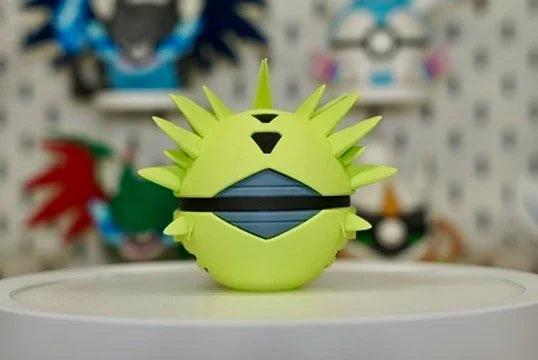 Pokémon-Inspired 3D Printed Poké Ball – Tyranitar