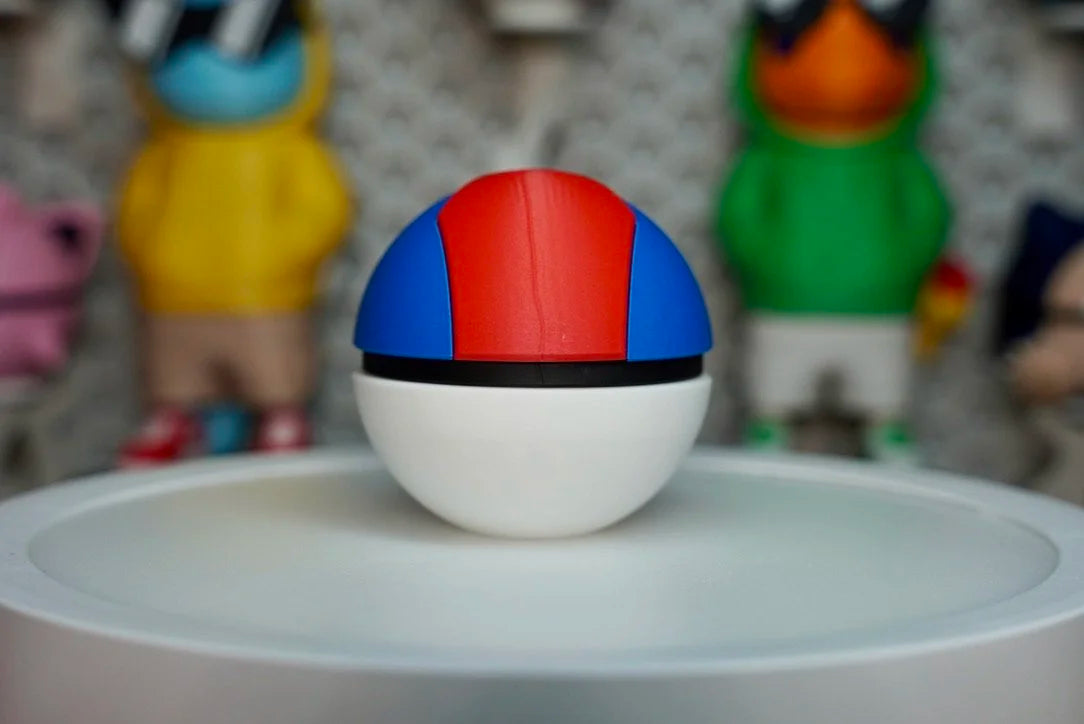 Lure Ball Poké Ball Replica – 3D Printed Pokémon Display Collectible