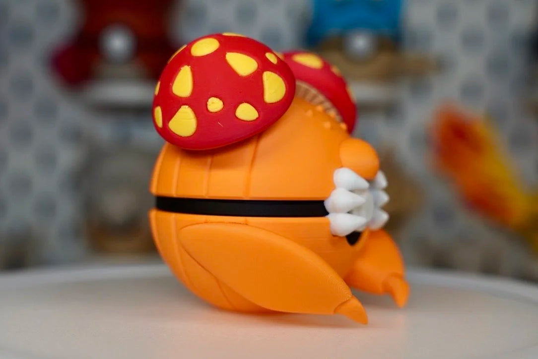 Pokémon-Inspired 3D Printed Poké Ball – Paras
