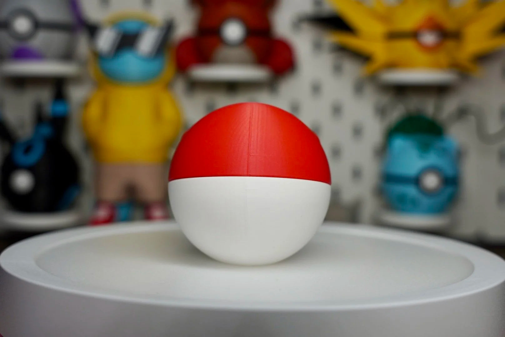 Pokémon-Inspired 3D Printed Poké Ball – Voltorb