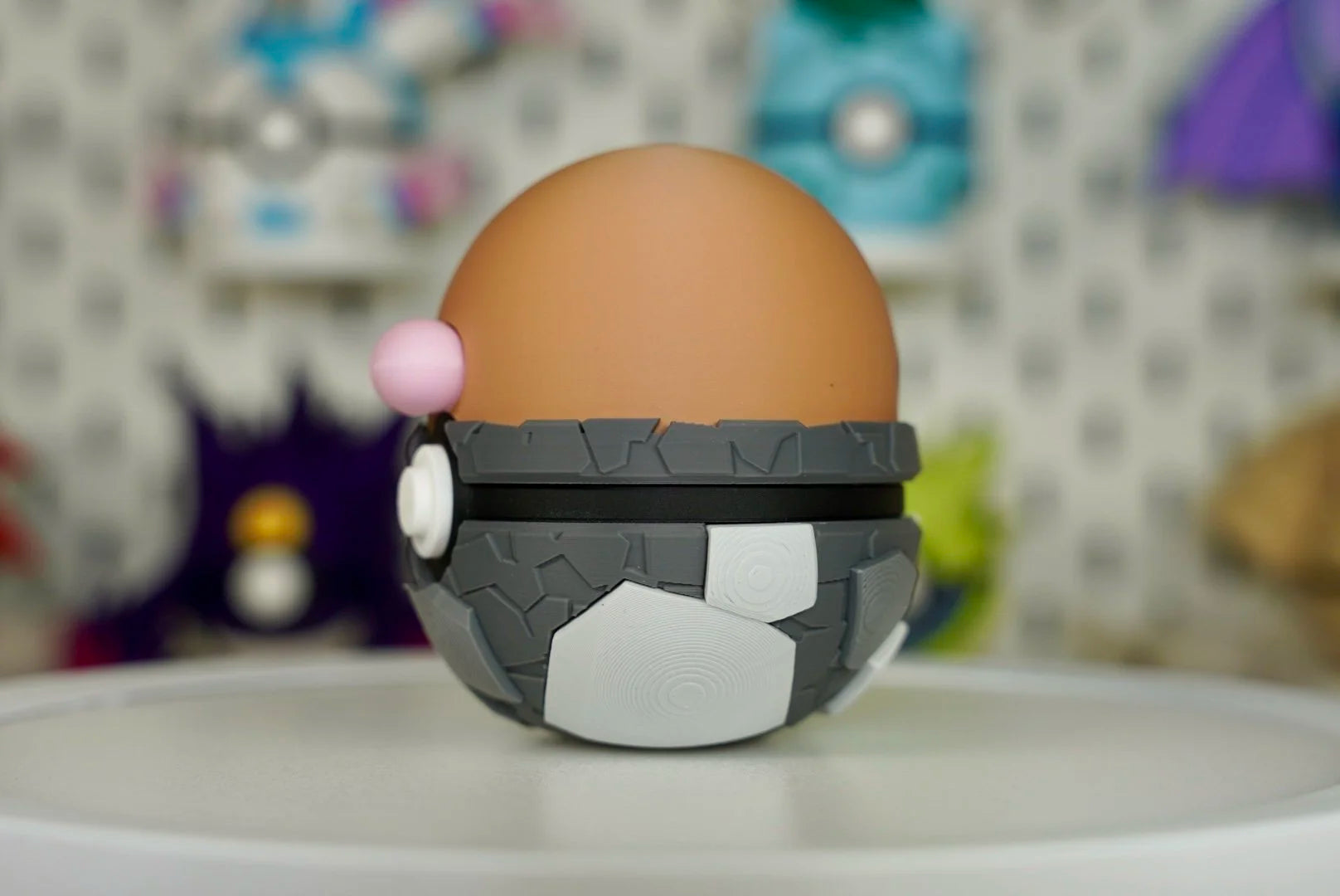 Pokémon-Inspired 3D Printed Poké Ball – Diglett