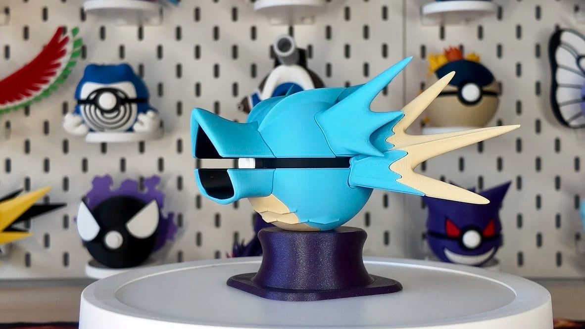 Pokémon-Inspired 3D Printed Poké Ball – Seadra