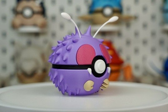 Pokémon-Inspired 3D Printed Poké Ball – Venonat