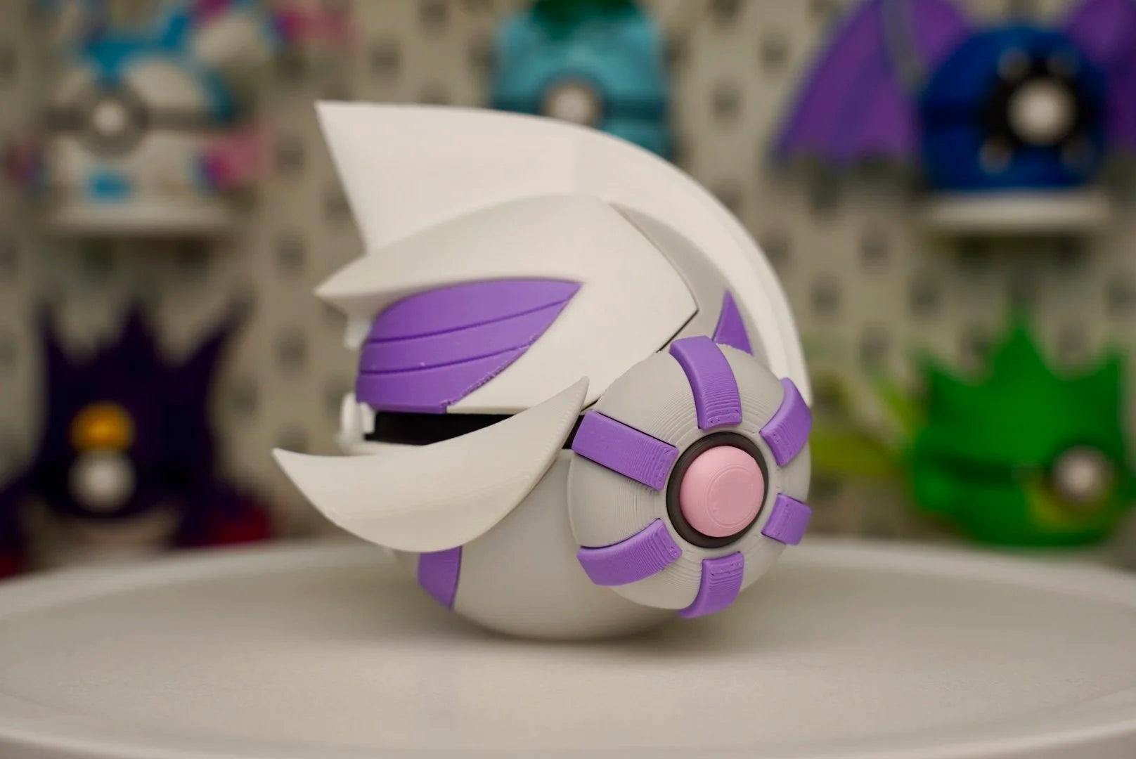 Palkia Poké Ball Replica – 3D Printed Pokémon Display Collectible