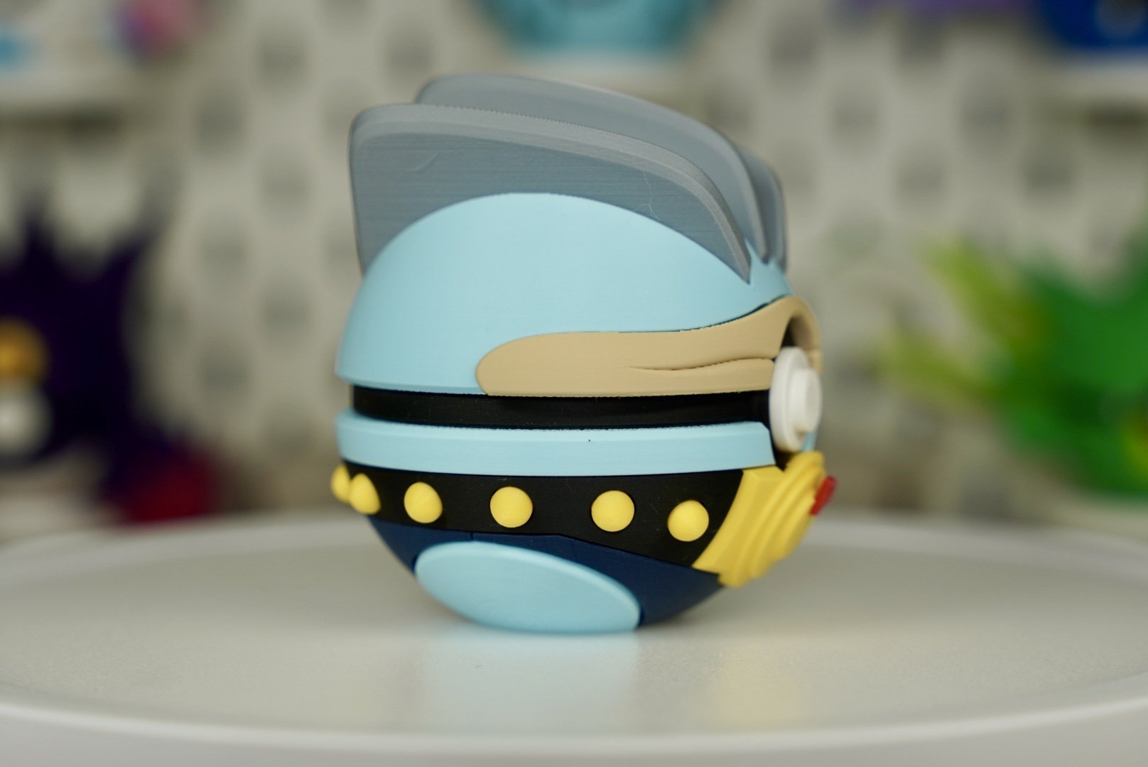 Pokémon-Inspired 3D Printed Poké Ball – Machamp