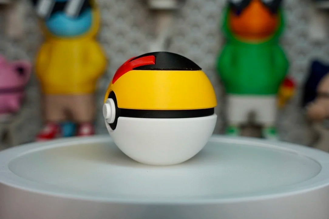 Level Ball Poké Ball Replica – 3D Printed Pokémon Collector’s Display Prop