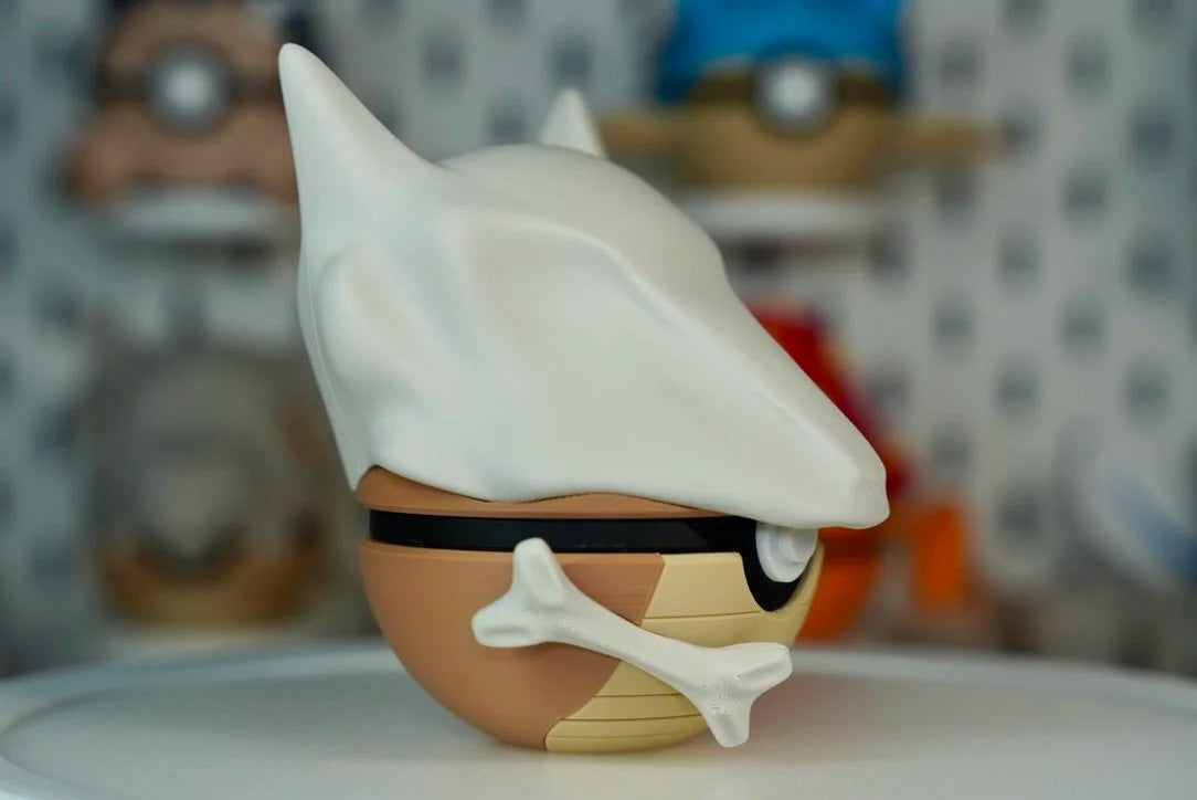 Pokémon-Inspired 3D Printed Poké Ball – Marowak