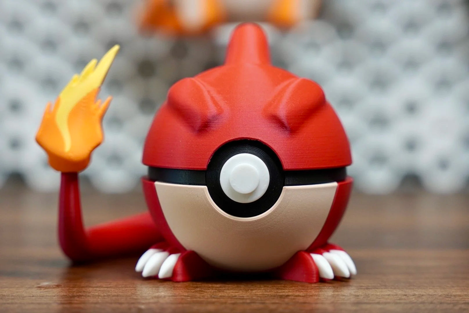 Pokémon-Inspired 3D Printed Poké Ball – Charmeleon
