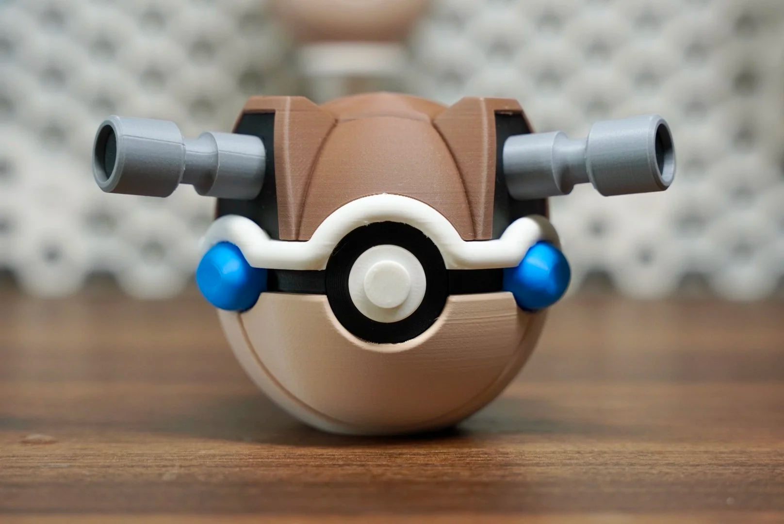 Pokémon-Inspired 3D Printed Poké Ball – Blastoise