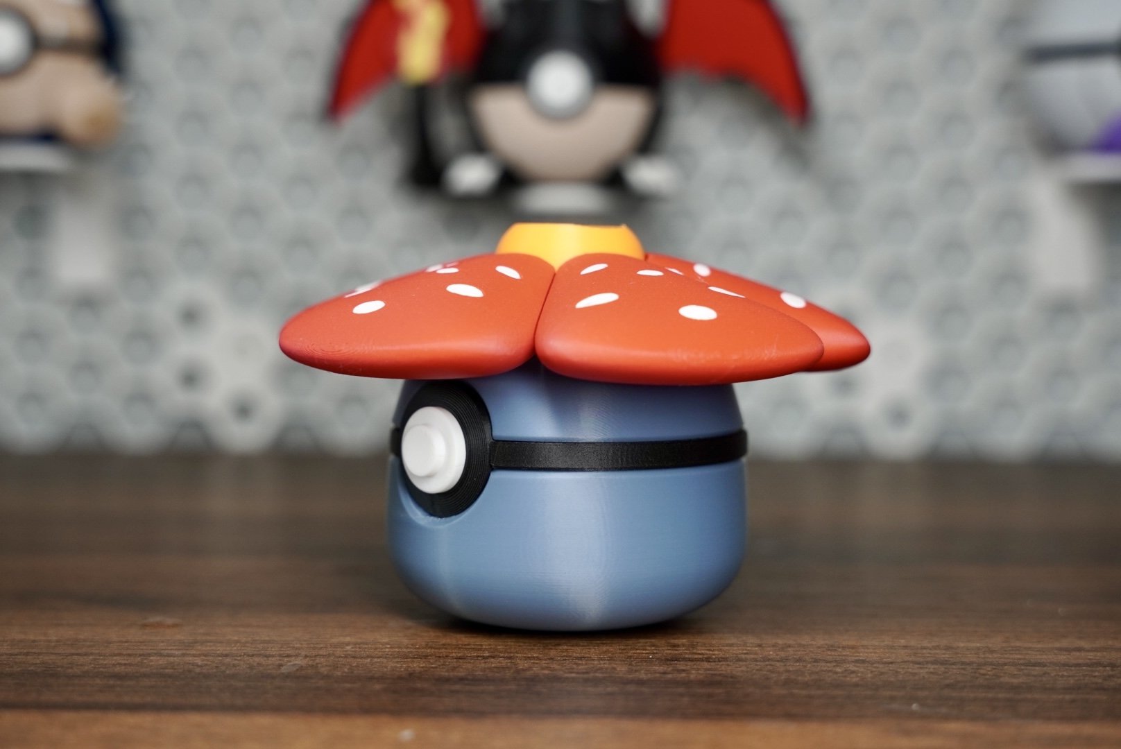Pokémon-Inspired 3D Printed Poké Ball – Pokémon-Inspired 3D Printed Poké Ball – Vileplume