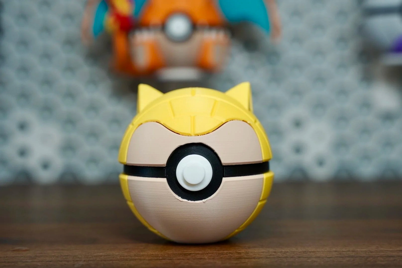 Pokémon-Inspired 3D Printed Poké Ball – Sandshrew