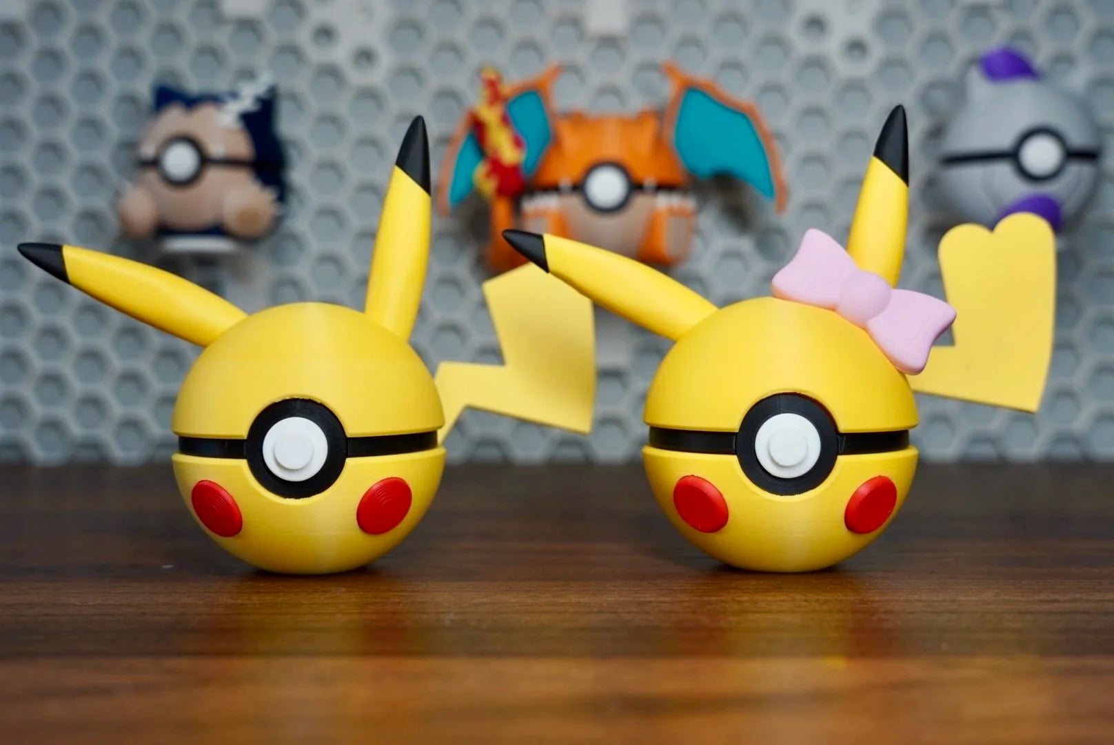 Pokémon-Inspired 3D Printed Poké Ball – Pikachu