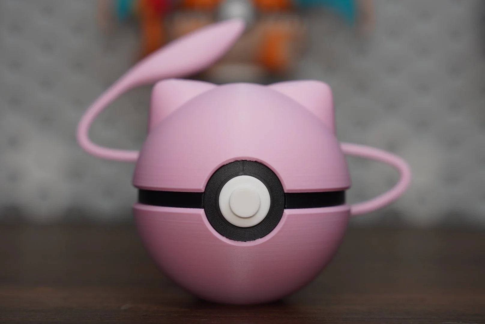 Pokémon-Inspired 3D Printed Poké Ball – Mew