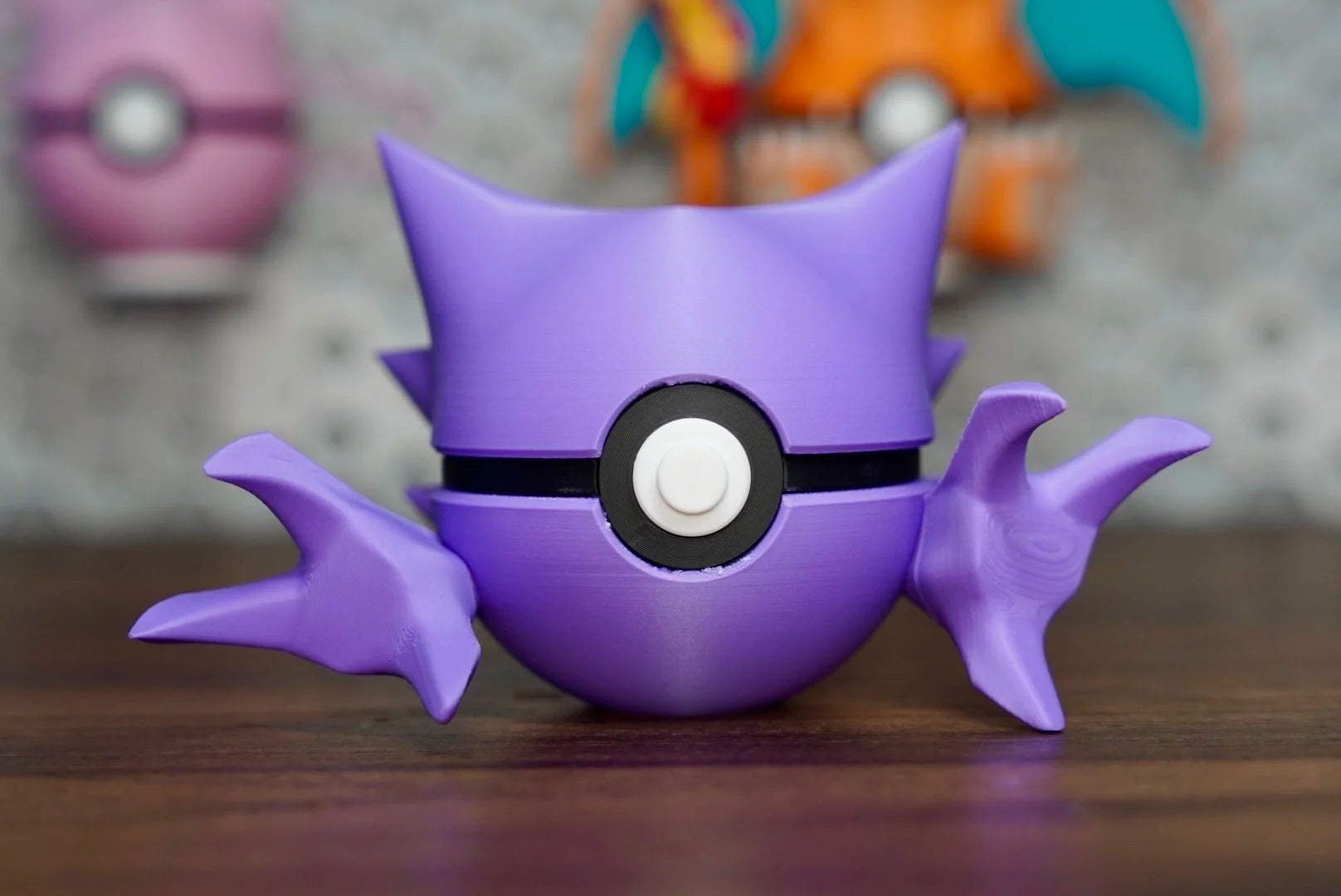 Pokémon-Inspired 3D Printed Poké Ball – Haunter
