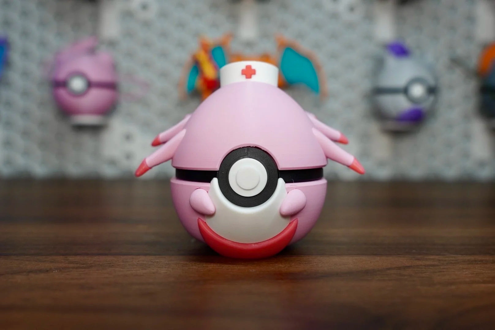 Pokémon-Inspired 3D Printed Poké Ball – Chansey