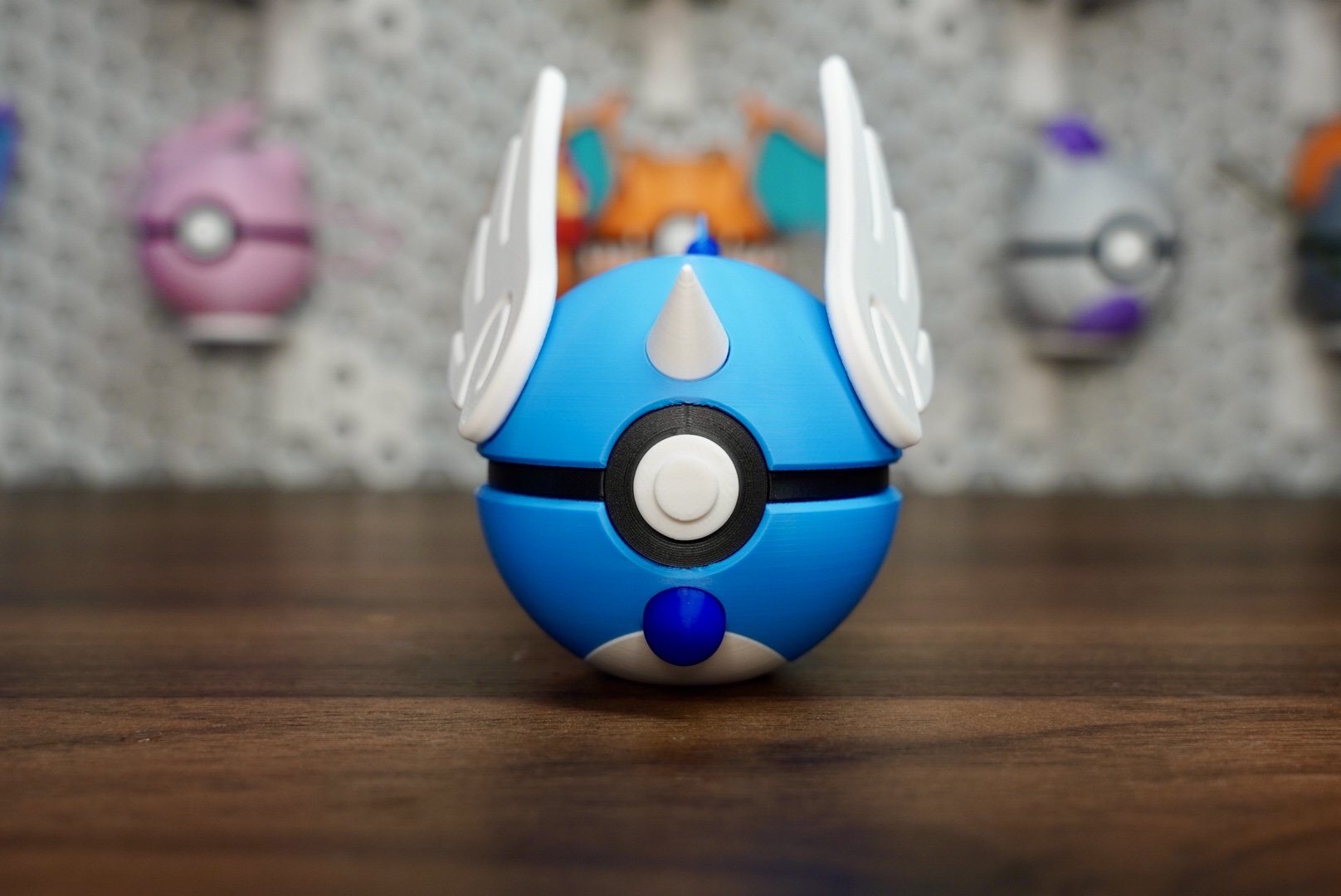 Pokémon-Inspired 3D Printed Poké Ball – Dragonair