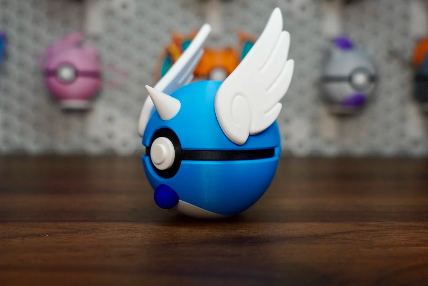 Pokémon-Inspired 3D Printed Poké Ball – Dragonair